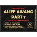 ALIFF AWANG PART 7 VIDEO LIMITED EDITION
